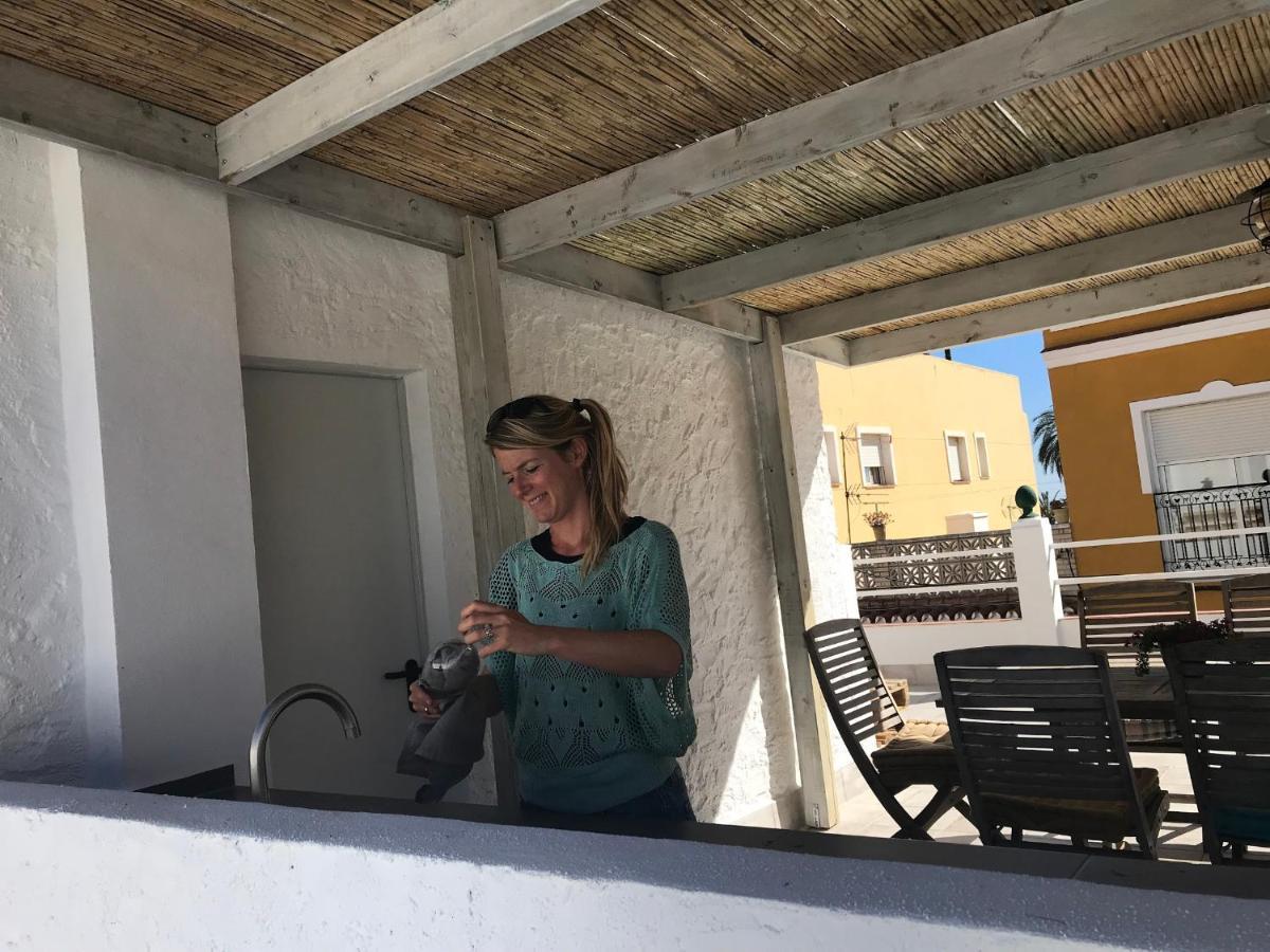 Malaga Beach House, 2 City Bikes, 2 Children'S Bikes, Wifi, Big Terrace, Bbq, Family, Childfriendly Екстер'єр фото
