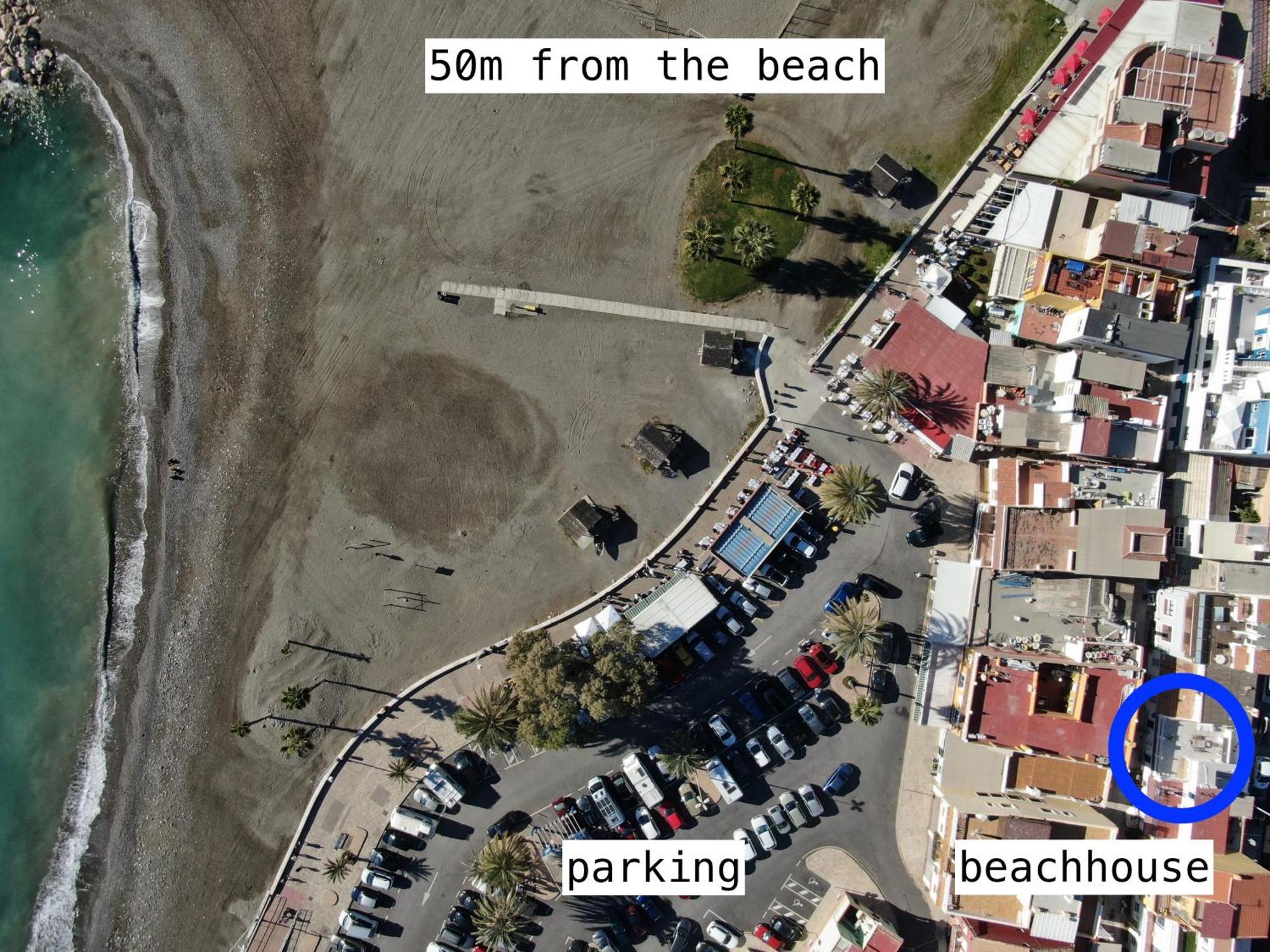 Malaga Beach House, 2 City Bikes, 2 Children'S Bikes, Wifi, Big Terrace, Bbq, Family, Childfriendly Екстер'єр фото