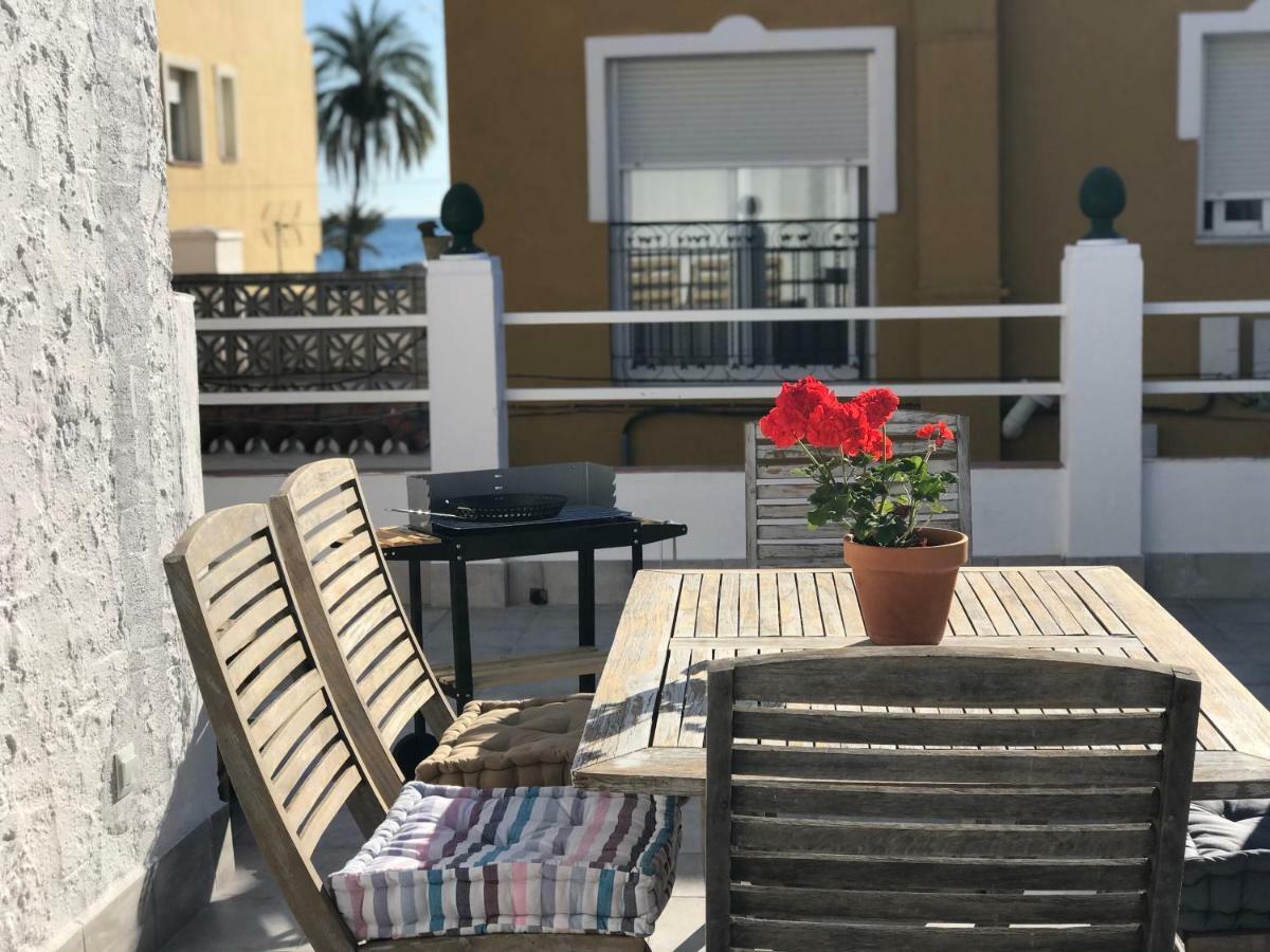Malaga Beach House, 2 City Bikes, 2 Children'S Bikes, Wifi, Big Terrace, Bbq, Family, Childfriendly Екстер'єр фото